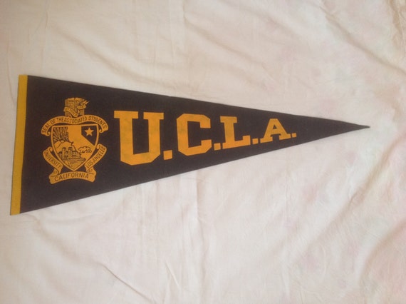 1960's Ucla Bruins Felt Pennant University Of California