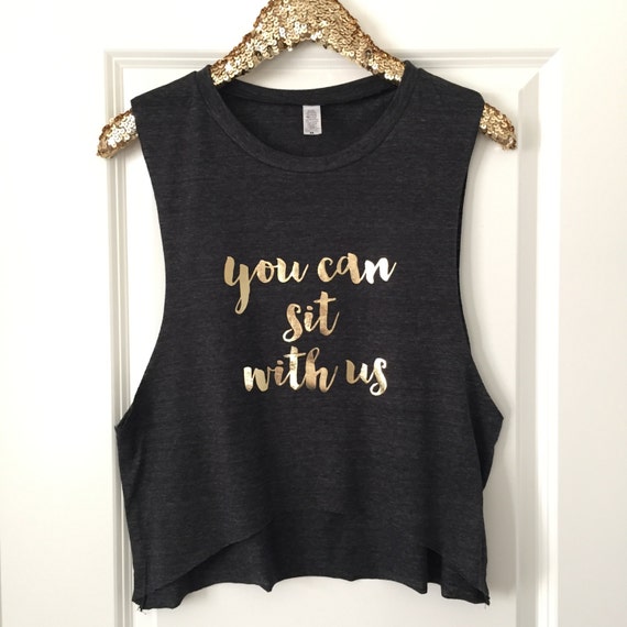 You can sit with us Muscle Tank Top