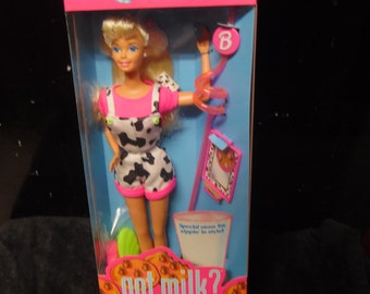 Mattel Got Milk Barbie vintage 1995