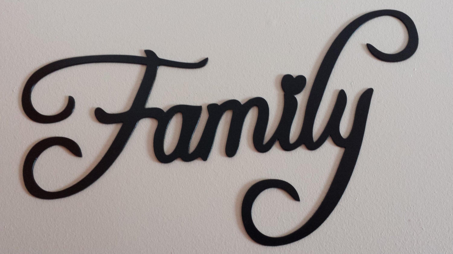 Family Metal Wall Art
