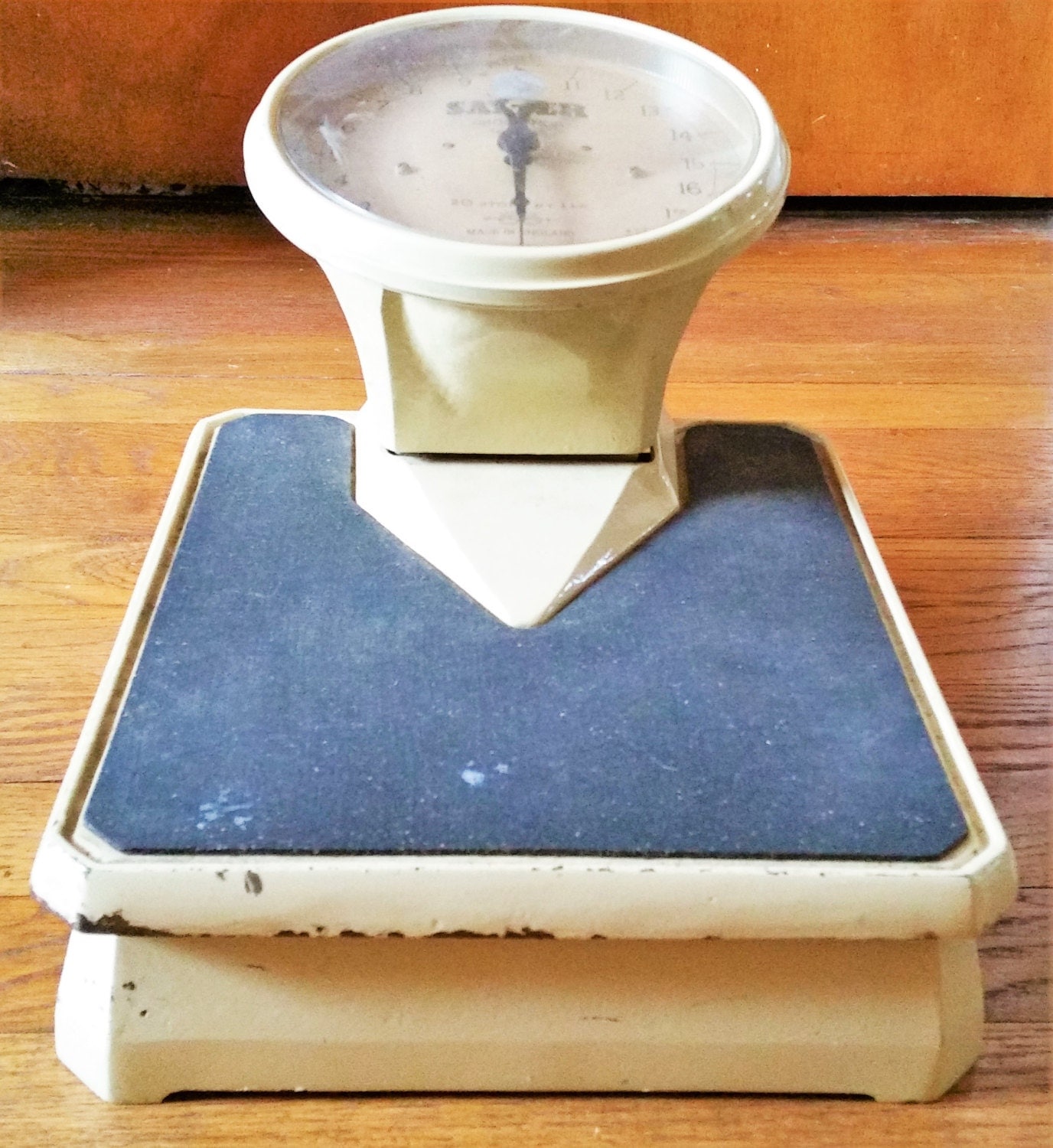 Vintage Salter Bathroom Scales 1950s Medical Scales Cast