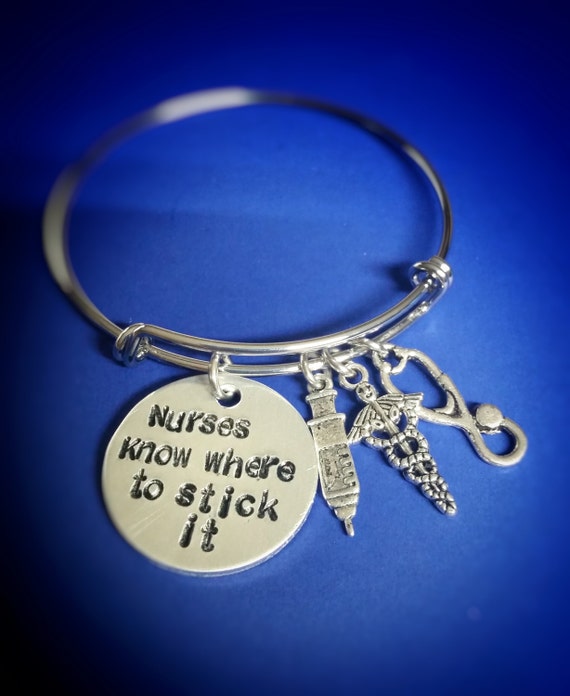 Items similar to Nurse Jewelry, Nurses Week Gift, Funny Gift for Nurse