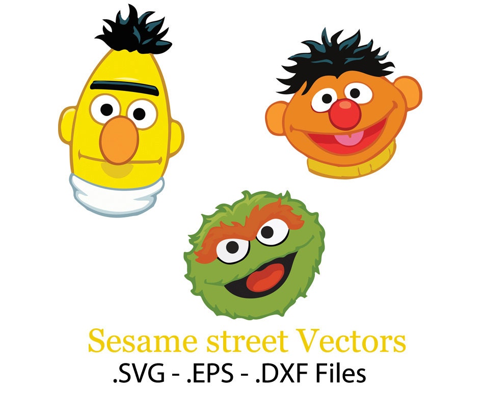 Free Sesame Street SVG Files