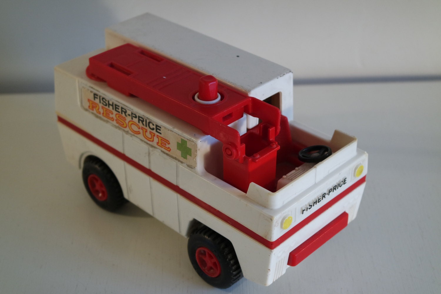 fisher price fire truck toy box