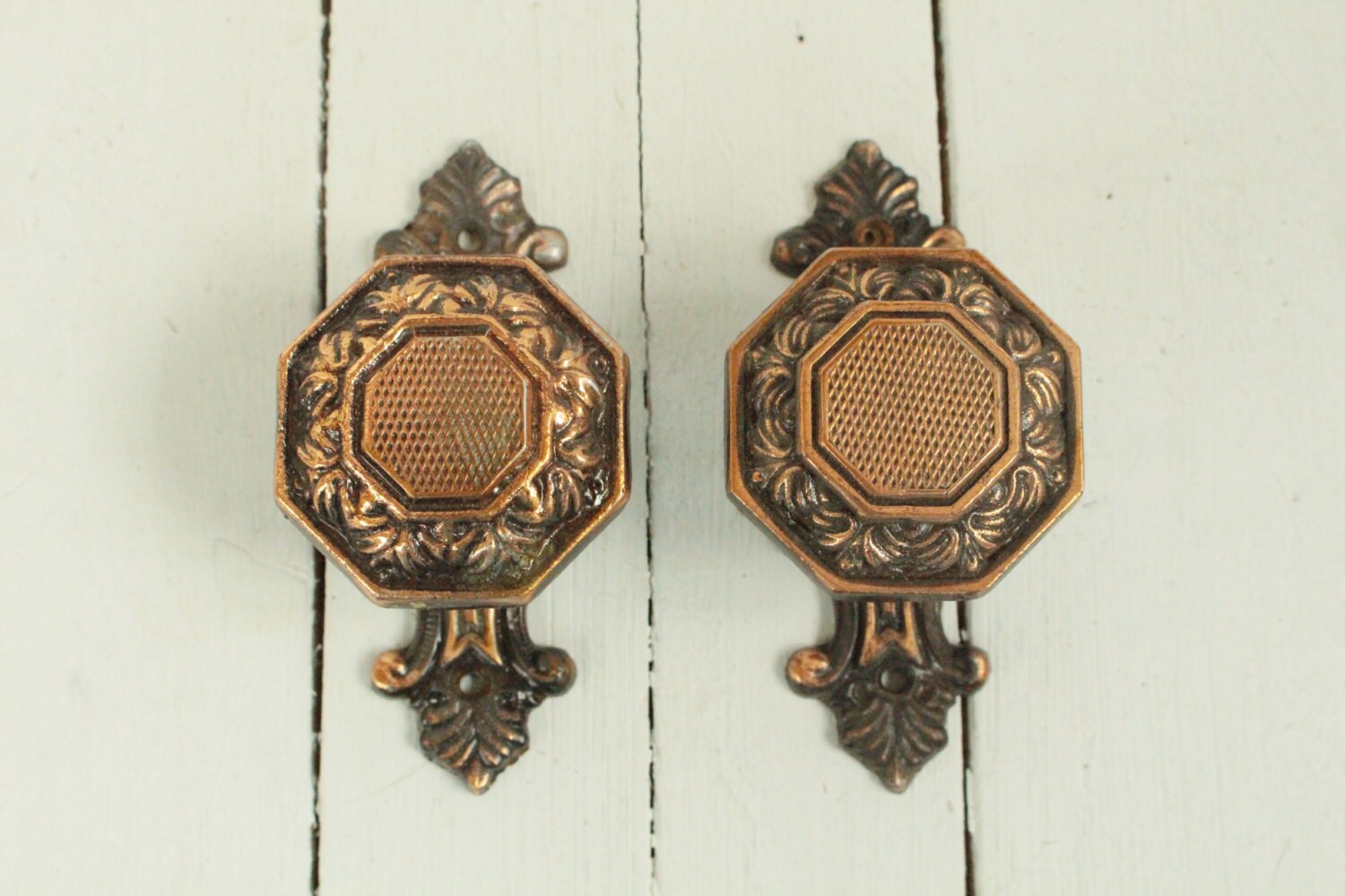 Retro door knob Door knob rustic Metal door knobs Door