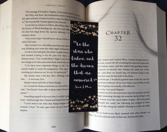 To the stars who listen bookmark