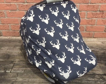 Car Seat Cover. Nursing Cover. Highchair Cover. Shopping Cart Cover. Baby Shower Gift. Twilight Buck