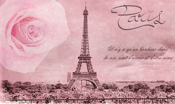 Items similar to Paris vintage, Paris photo, Paris canvas, Wall Art ...