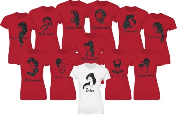 disney hen party tshirts