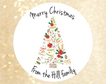 Custom Christmas labels,Christmas stickers,Christmas tree labels,Christmas tree,custom stickers,custom labels,Merry Christmas,Holiday labels