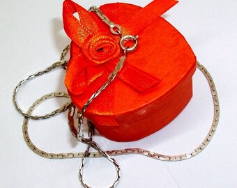 Silver necklace length 61 cm silver chain Silver 925 HK103