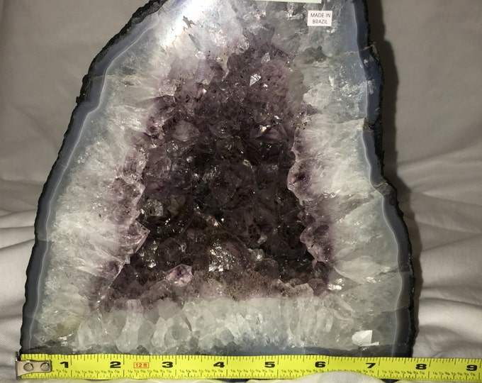 Amethyst & Quartz Crystal Geode- All Natural Geode Cathedral from BrazilHealing Crystals \ Reiki \ Healing Stone \ Healing Stones \ Chakra