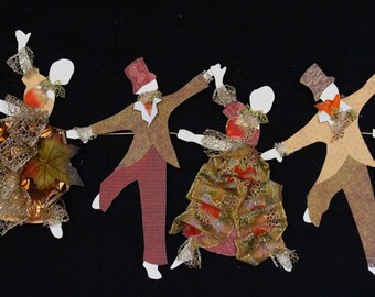 Fall Banner, Fall Garland, Fall Decoration, Fall Party Decor, Table Runner, Chair Markers, Place Settings, Tableware Accent