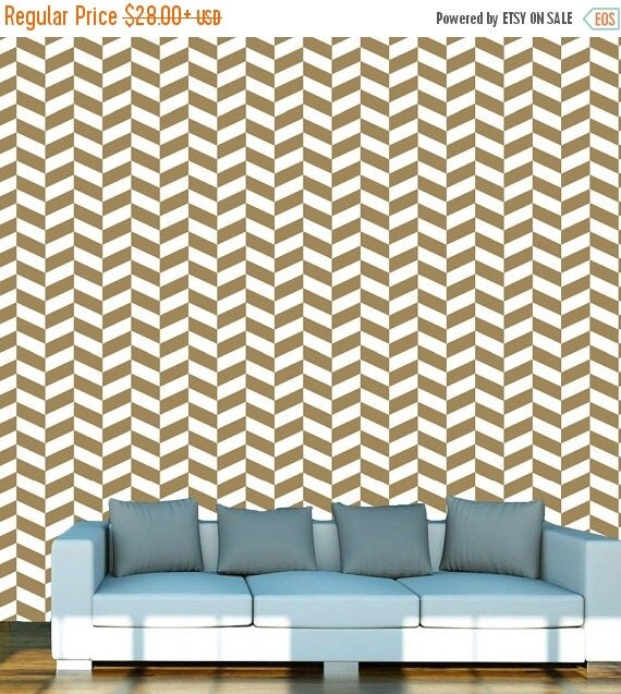 ON SALE Wallpaper removable selfadhesive vinyl Peel by Printip