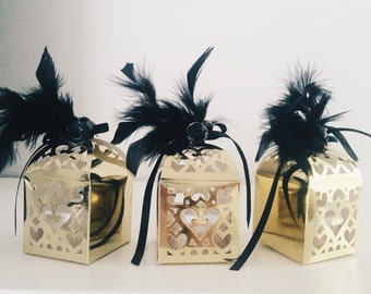 Great Gatsby Themed Organic Sugar Scrub Party Favors