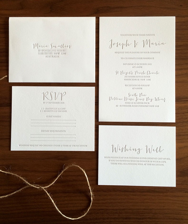 Generic Wedding Invitations 1