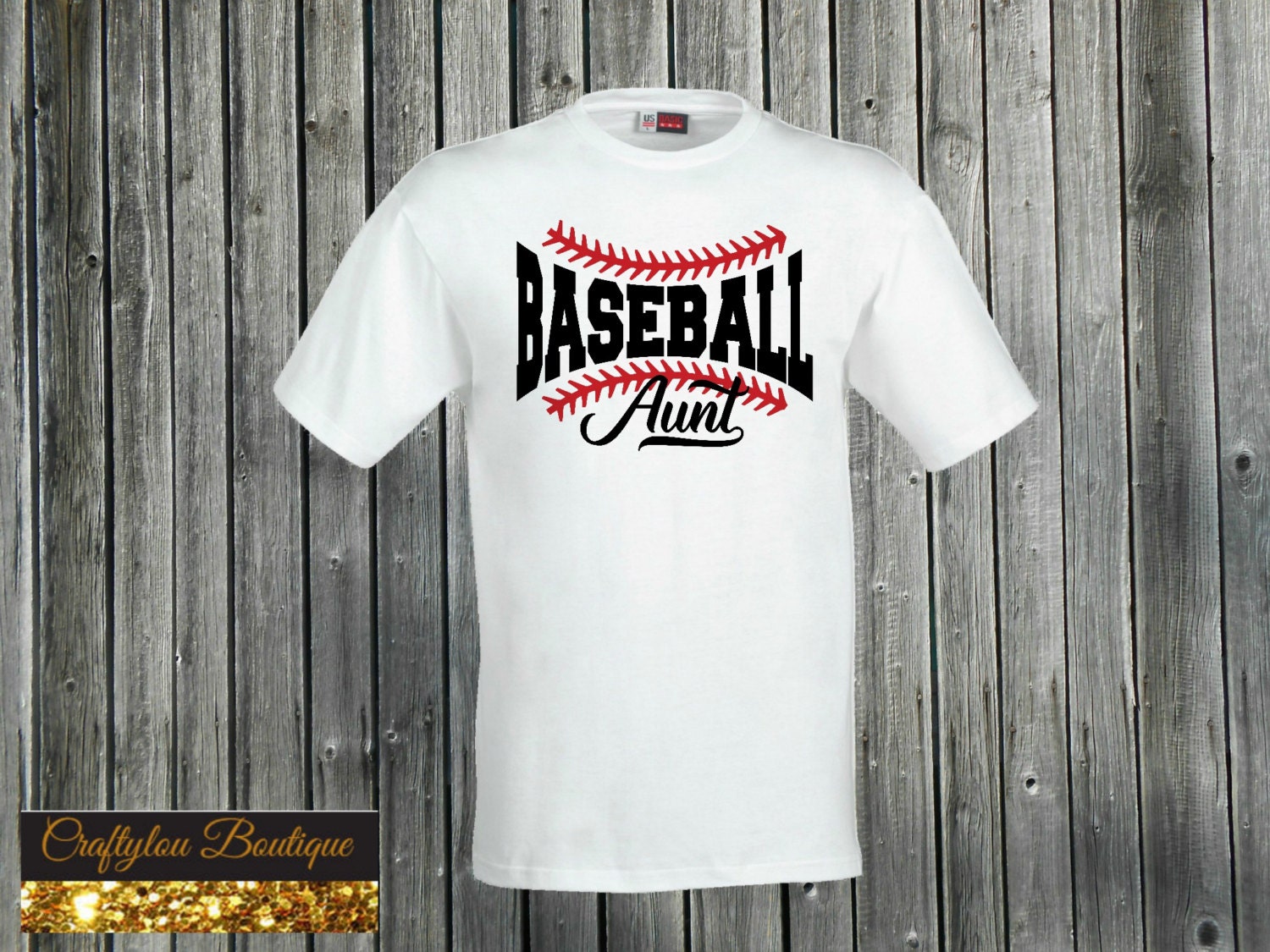 Baseball Aunt Shirt 6066