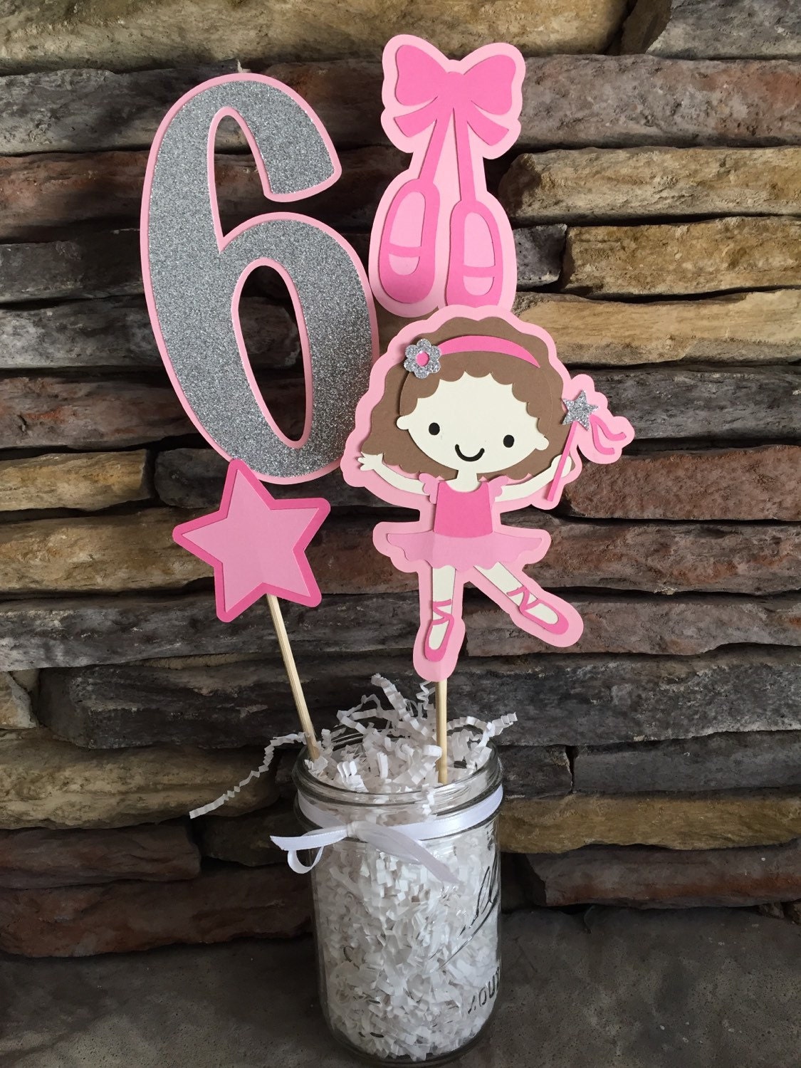 Ballerina Baby Shower Centerpiece