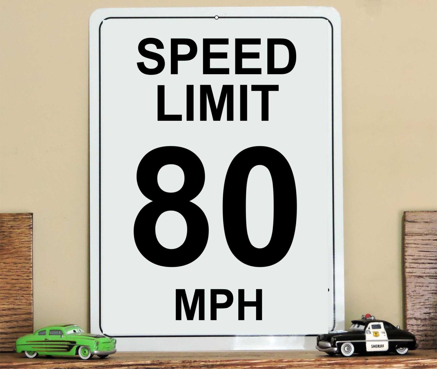 Speed Limit Sign 80 MPH 9 X 12 Aluminum speed-limit-sign-80-mph-9-x-12-aluminum