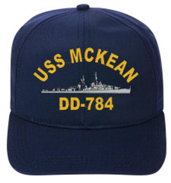 USS MCKEAN DD-784 Ball Cap Ne