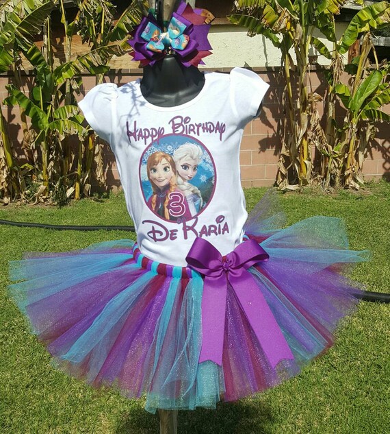 frozen themed tutu