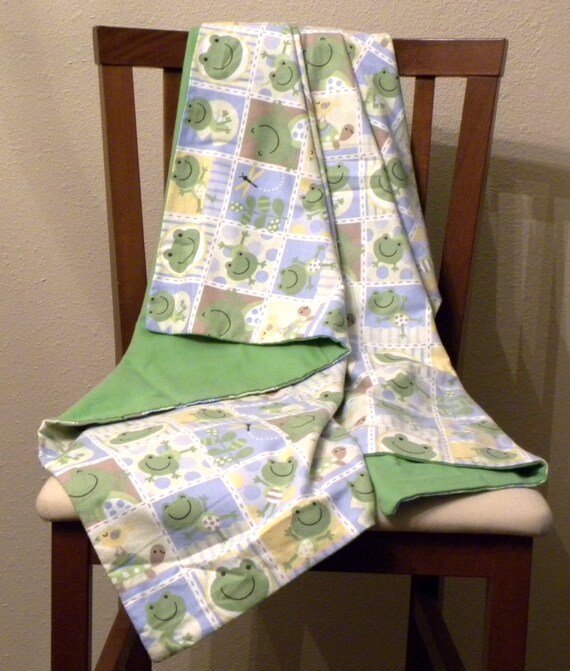 gund frog blanket