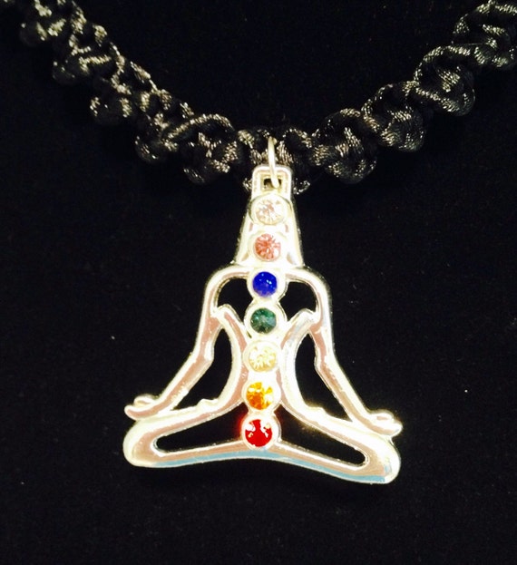 Chakra Necklace Macrame Chakra Necklace Macrame Necklace