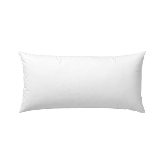 12x40 Pillow Insert Cotton Cover 100 Premium by KJimHomeStore