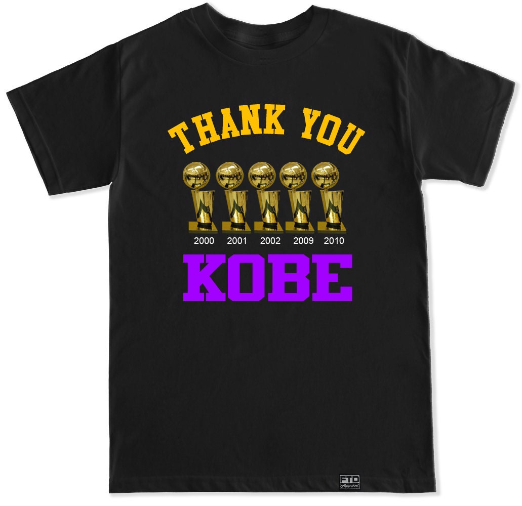 mens kobe t shirt