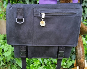 Custom Crafted Canvas Messenger Bag