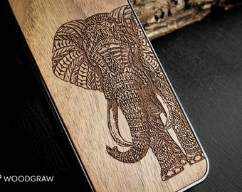 Elephant iphone 7 case wood 6 womens gift for wife her gift for women, gift for wife, best gift women, gift ideas, women iphone 7 Plus case