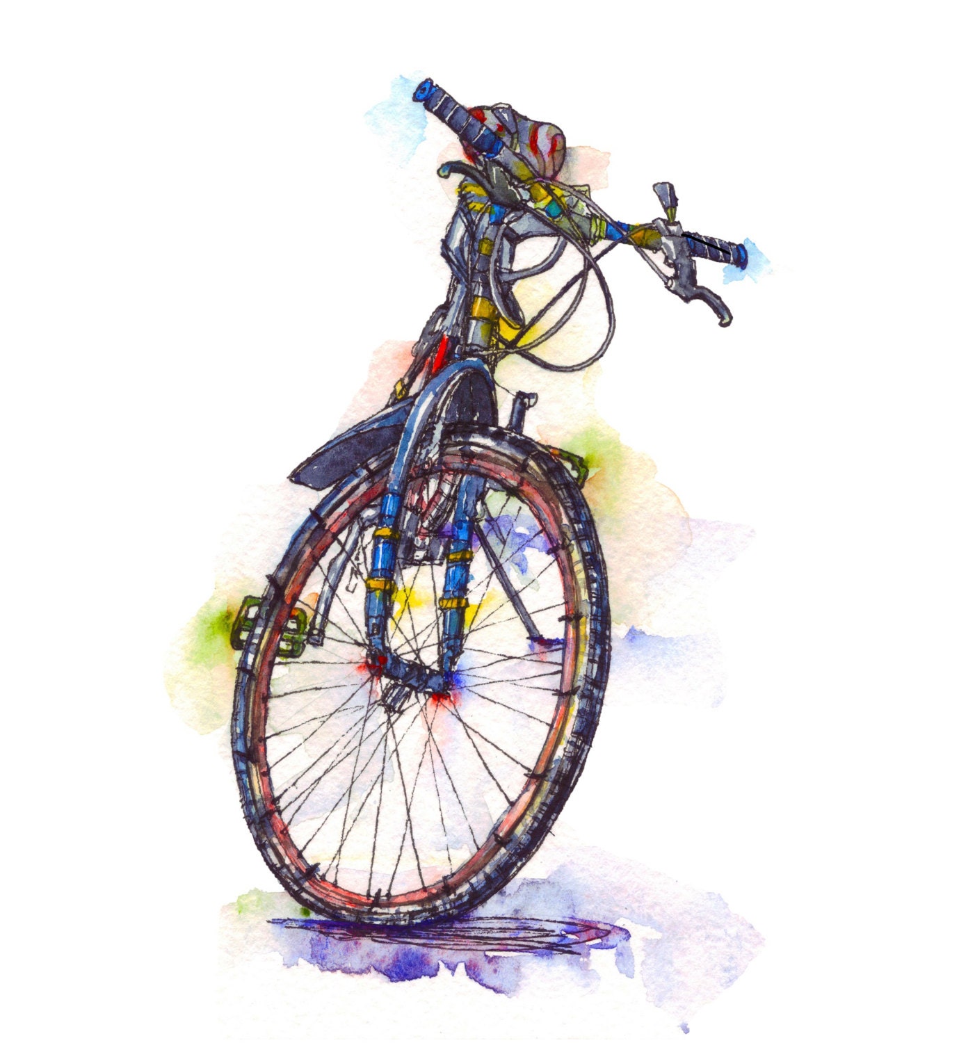 watercolor bike rentals