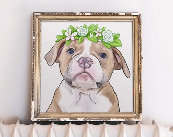 Dog Memorial Portrait, Dog Loss Gift, Loss of Dog, Dog Sympathy Gift, Dog Loss Sympathy, Dog Remembrance