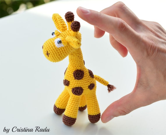 yellow giraffe plush toy