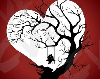 Vector WEDDING TREE, SVG, ai, eps, png, pdf, jpg Download files, Digital, graphical, discount coupons