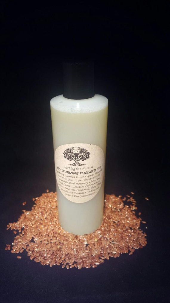 Moisturizing Flaxseed Gel by NothingbutNatural1 on Etsy