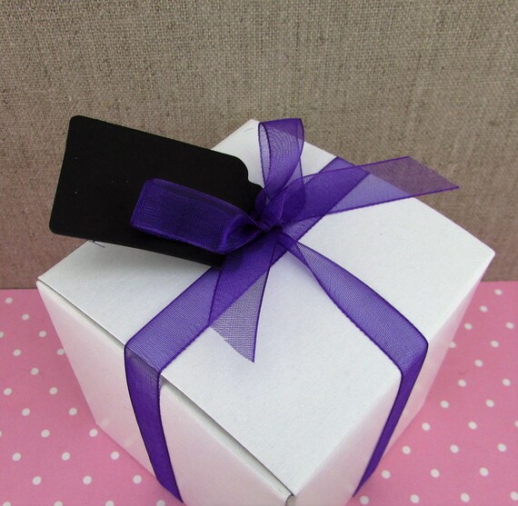 Favor Boxes White Gift Box Qty 10 20 3x3x3 Pop-Up Gift