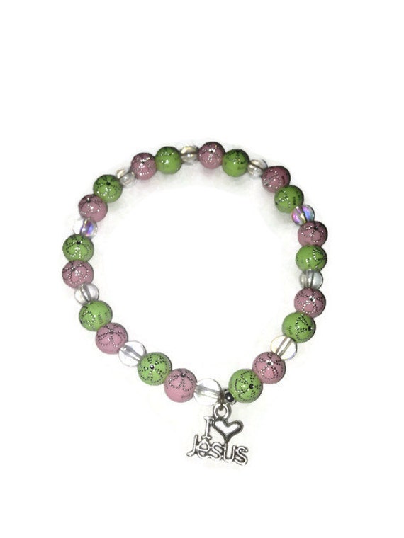 Christian Charm Bracelet Christian Bracelet by WomenAfterGodsHeart