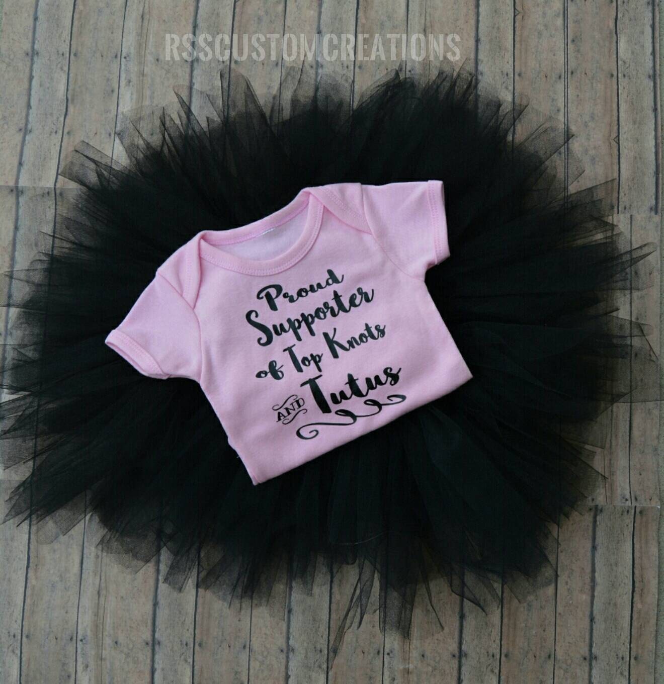 Baby Girl Clothes Tutus and top knots Baby Girl Tutu Outfit