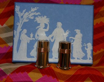 Wedgwood Salt and Pepper shakers in origial box