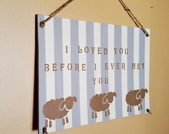 Sheep Nursery Decor, Gender Neutral Nursery, Neutral Nursery, Baby Nursery, Sheep Nursery, Baby shower gift, Nursery Gift, Nursery Sheep