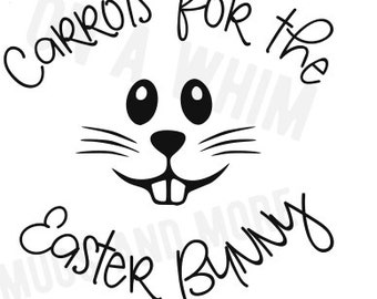Sale! Carrots for the Easter Bunny SVG for Easter Plates!