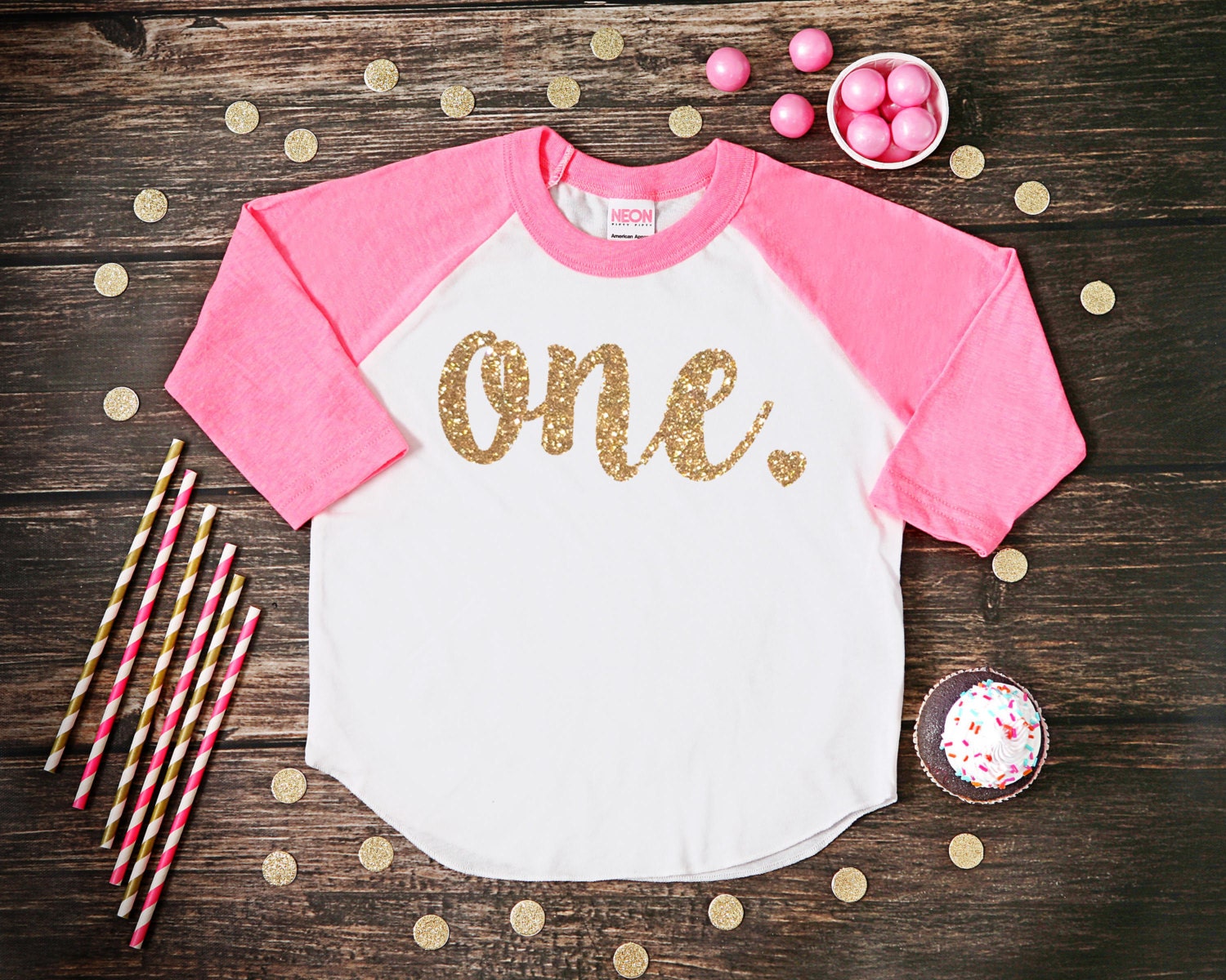 1st birthday girl shirt