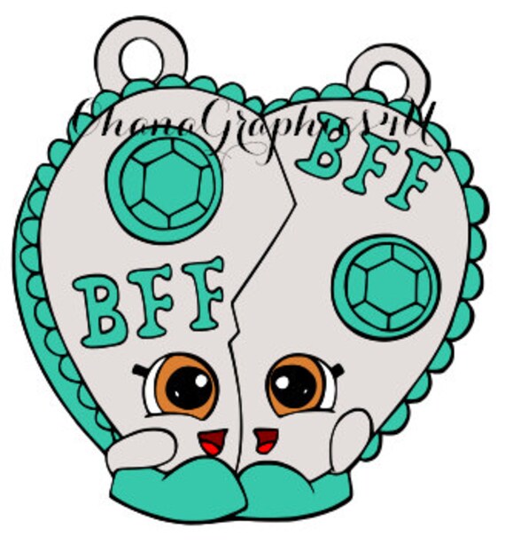 Shopkins Inspired Chelsea Charm SVG