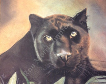 Black panther art Etsy