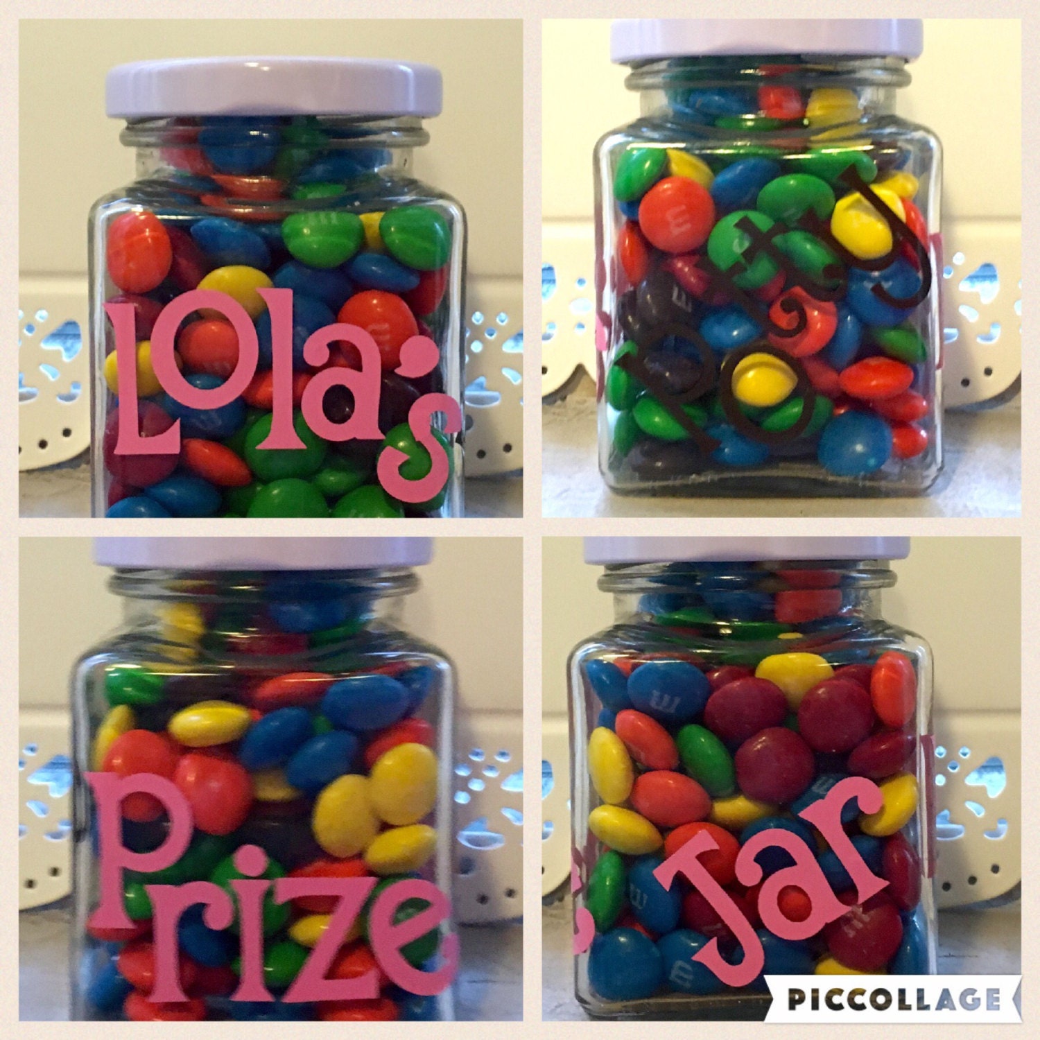 Potty training prize jar Custom potty prize jar Potty