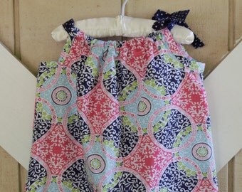 Custom Girls Pillowcase Dress, Personalized Dress, Toddler Dress, Monogramming Available