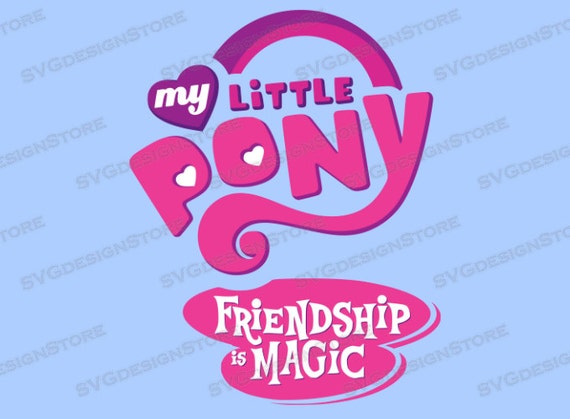 My Little Pony Logo SVG High Quality Design by SVGdesignStore