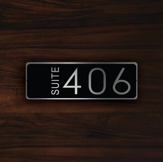CUSTOM HOTEL SUITE Door Number Sign Hotel Suite Door Number