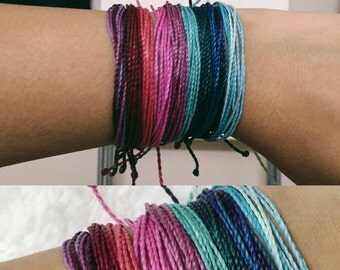 Basic Multistrand Friendship Bracelet, Waterproof Bracelet, Bohemian Bracelet, Pura Vida Bracelet